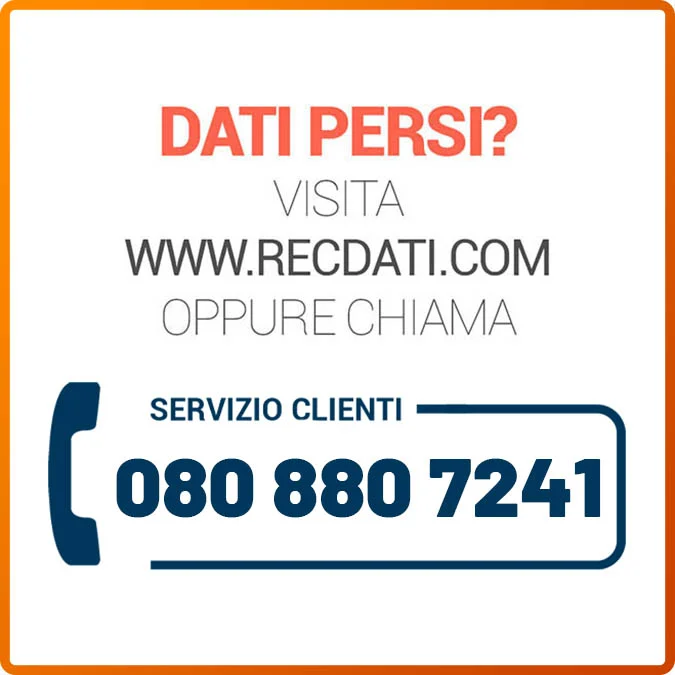 Recupero dati a Bari da Hard Disk, SSD, NAS, Server e RAID