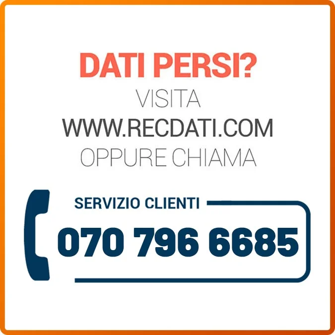 Recupero dati a Cagliari da Hard Disk, SSD, NAS, Server e RAID
