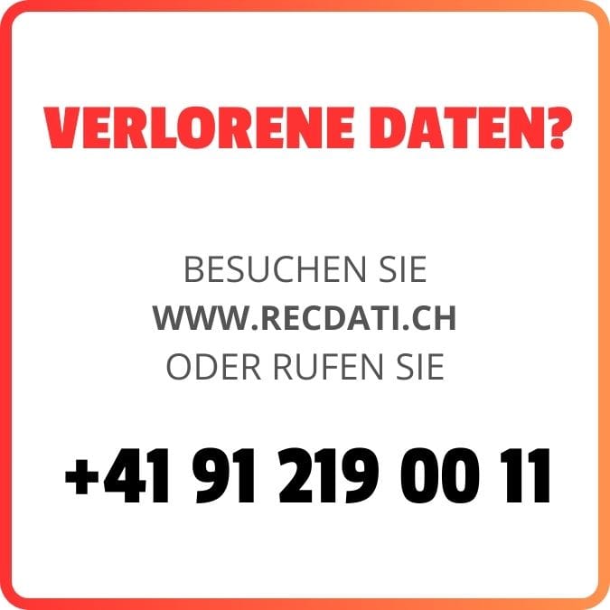 Datenrettung Schweiz